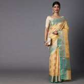 Featuring A Sheer Beautiful Saree Highlighted With Jacquard Broad Border